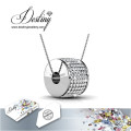 Destiny Jewellery Crystal From Swarovski Roller Pendant & Necklace